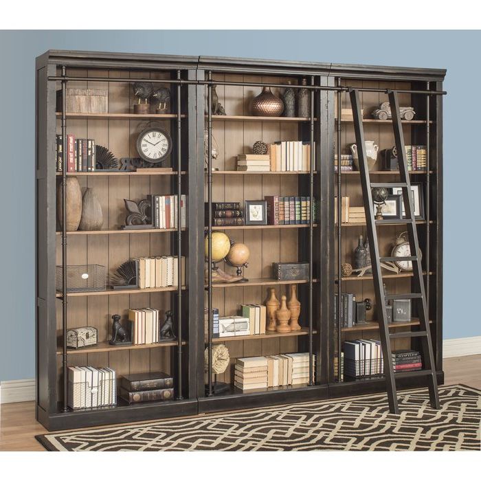Well Known Marilee Library Bookcase With Marilee Library Bookcases (View 1 of 20)