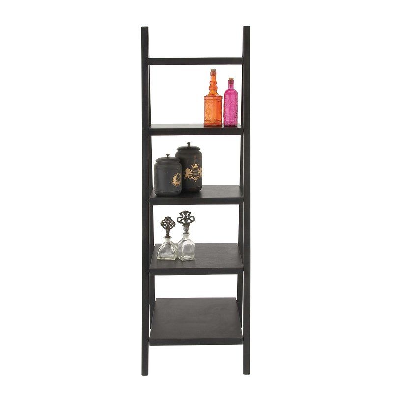 Well Known Riddleville Ladder Bookcases Pertaining To Monroe Ladder Bookcase (View 15 of 20)