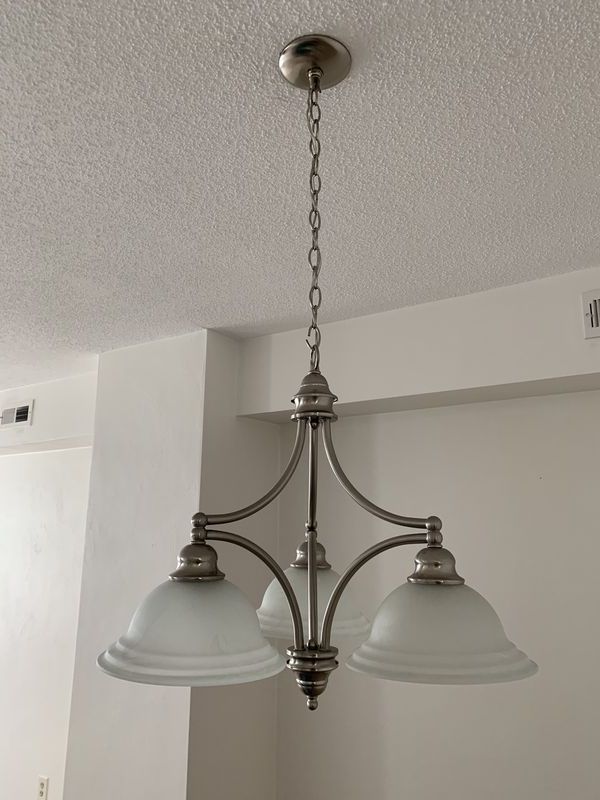 Well Liked New And Used Chandelier For Sale In Portsmouth, Va – Offerup With Suki 5 Light Shaded Chandeliers (Photo 26 of 30)