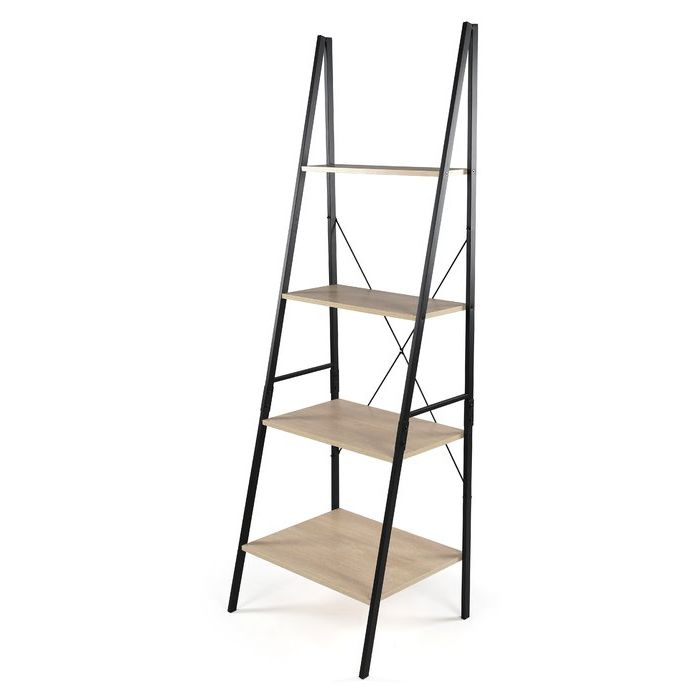 Widely Used Rech 4 Tier Etagere Bookcase Intended For Rech 4 Tier Etagere Bookcases (View 2 of 20)