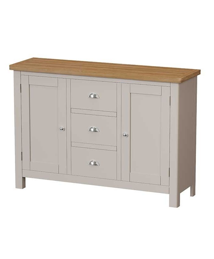 Widely Used Sienna Painted Dove Grey Large Sideboard Regarding Sienna Sideboards (View 19 of 20)