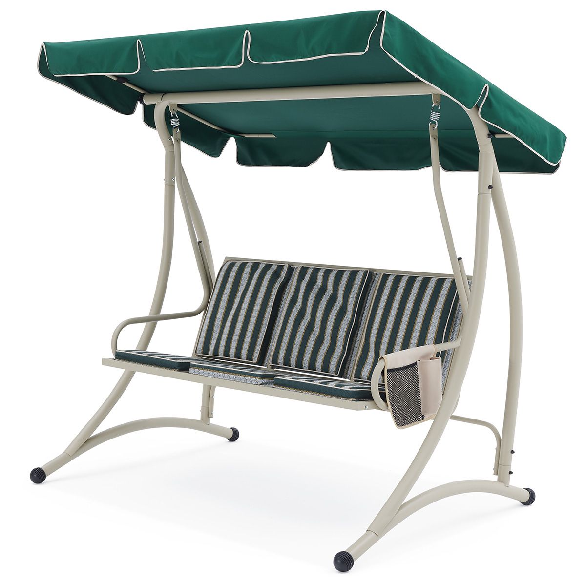 3 Seater Swings With Frame And Canopy With Regard To Most Recently Released Korina 3 Seater Swing (View 9 of 30)