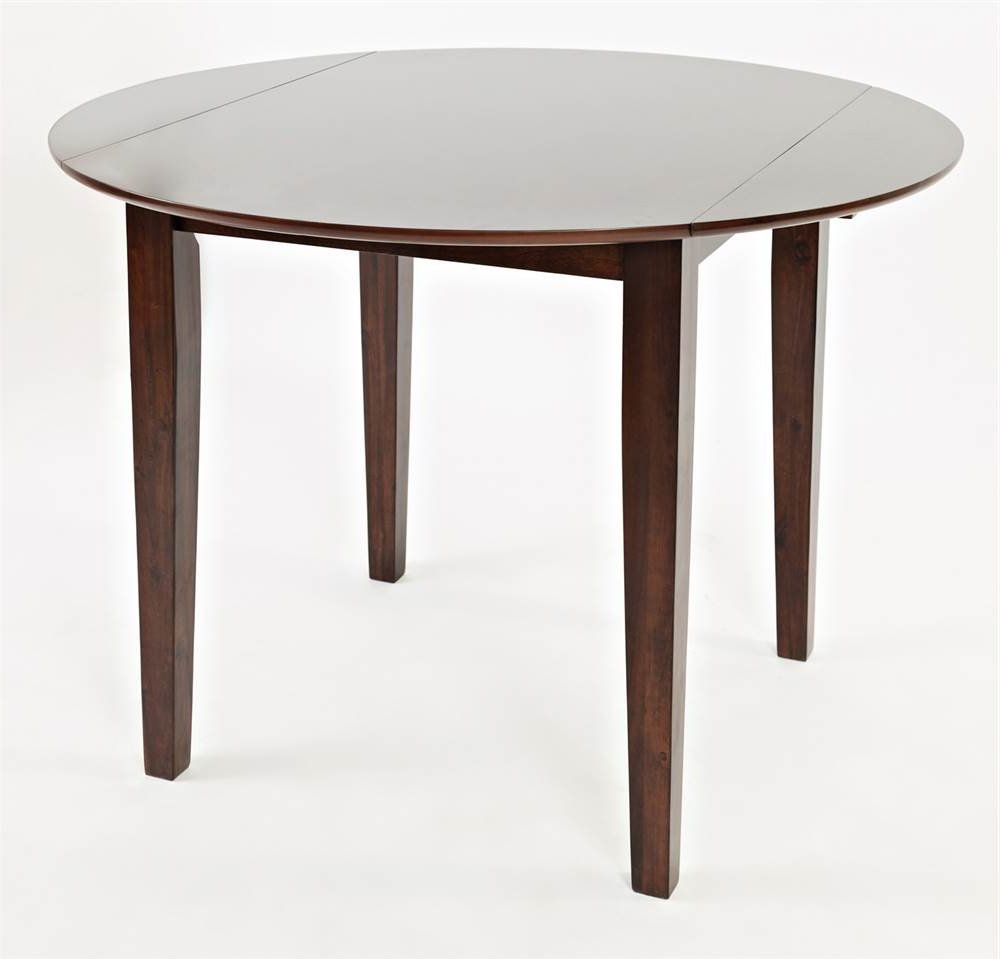 Amazon: Jofran 1659 42 Everyday Classics Round Cherry With Regard To Well Known Transitional Drop Leaf Casual Dining Tables (View 8 of 30)