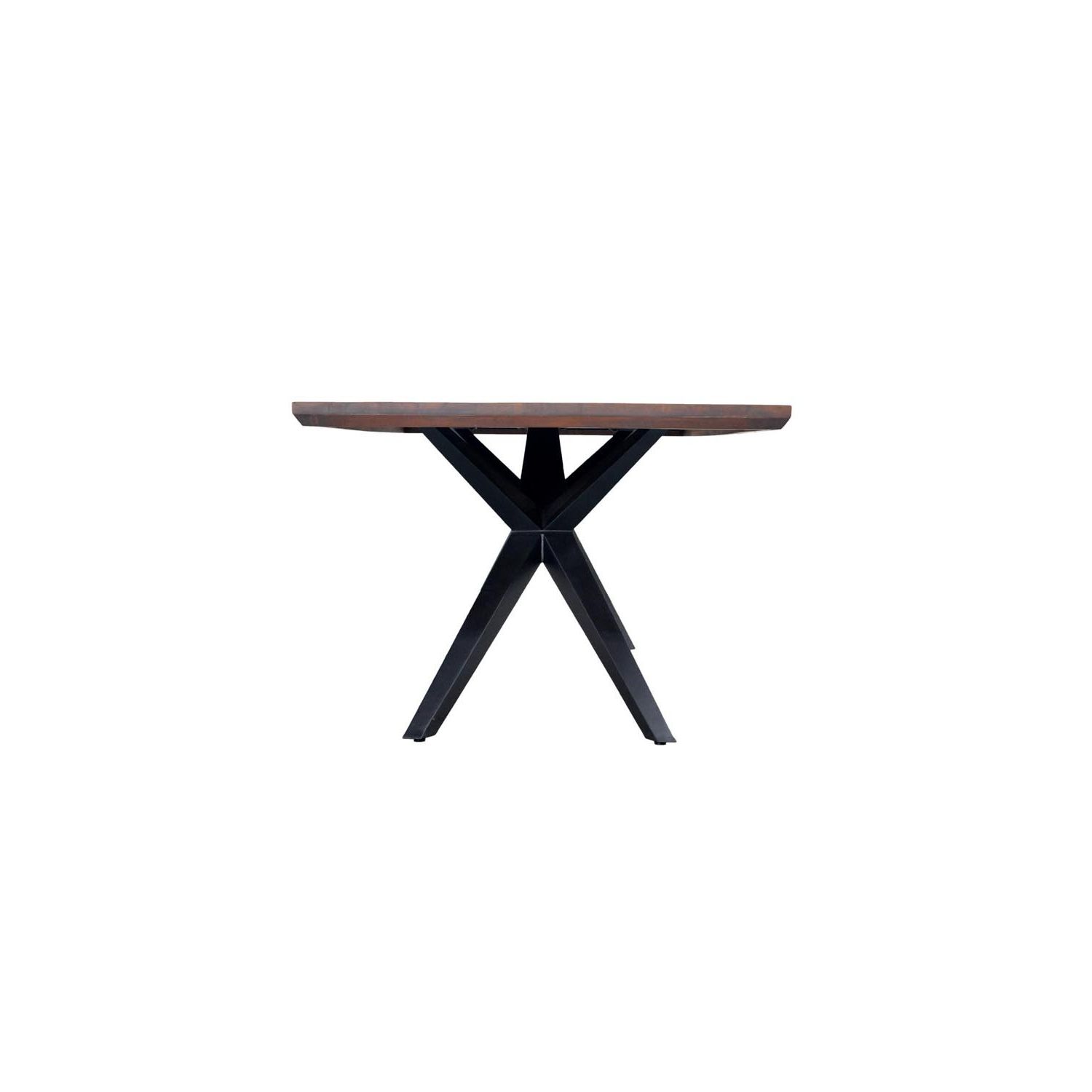 Cdi Furniture For Acacia Wood Dining Tables With Sheet Metal Base (View 3 of 30)