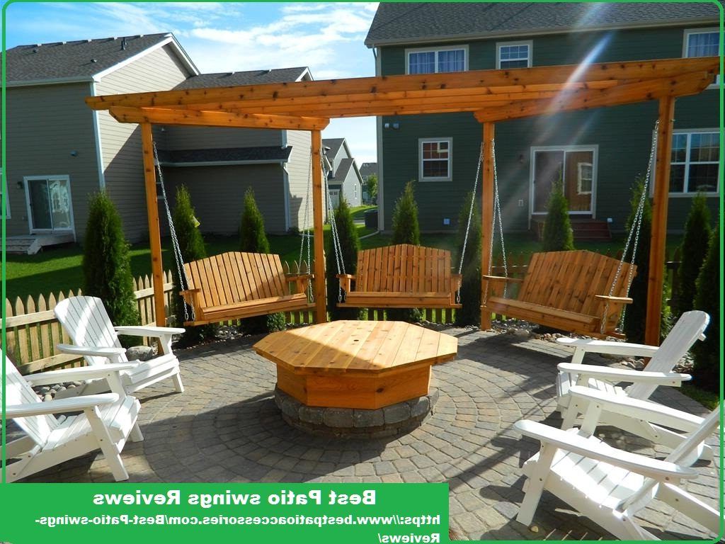 Comfortable And Luxurious Patio With Best And Newest Porch Swings (View 21 of 30)