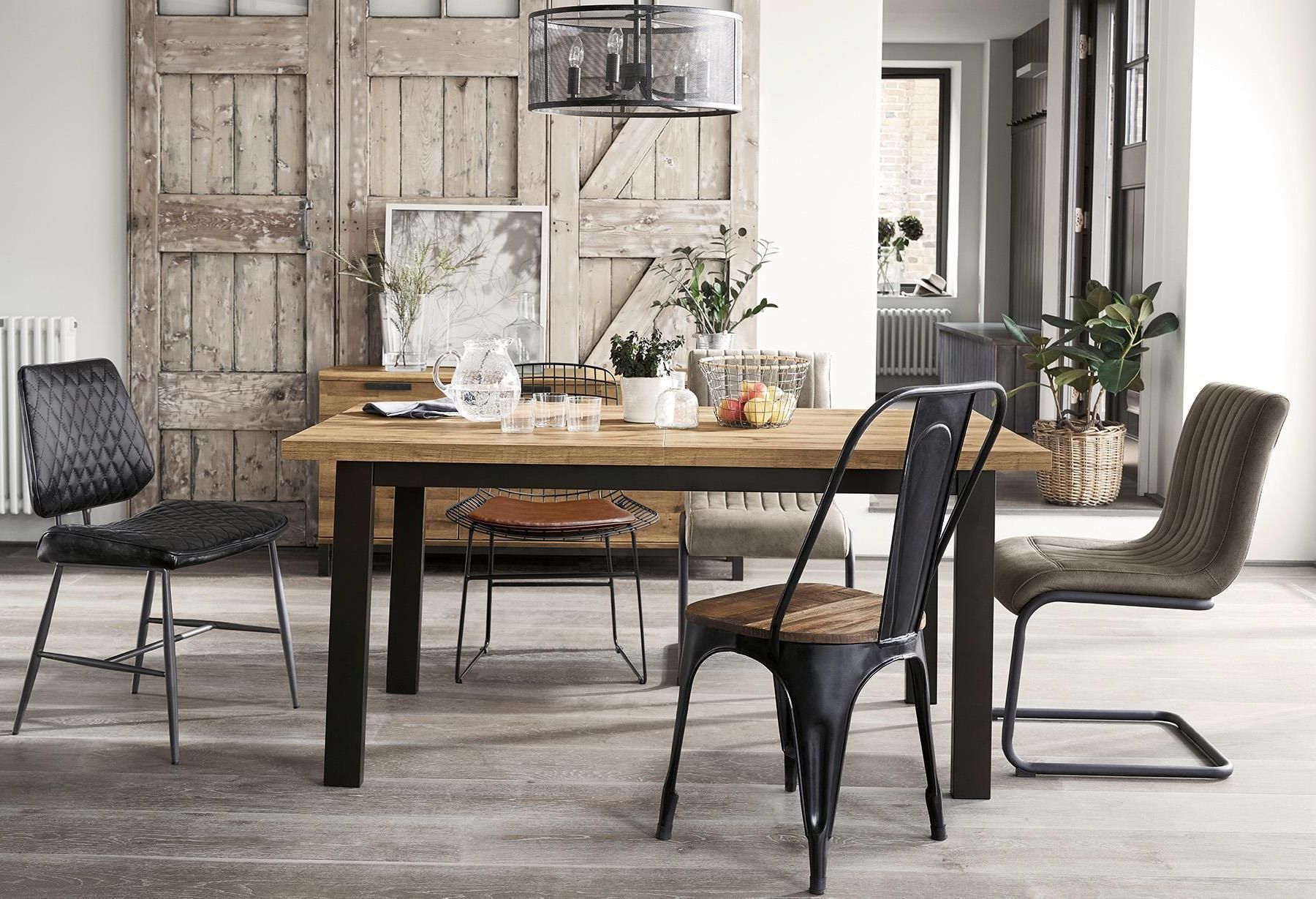Current Buy Bronx 6 8 Seater Extending Dining Table From The Next Uk Regarding 8 Seater Wood Contemporary Dining Tables With Extension Leaf (View 2 of 30)