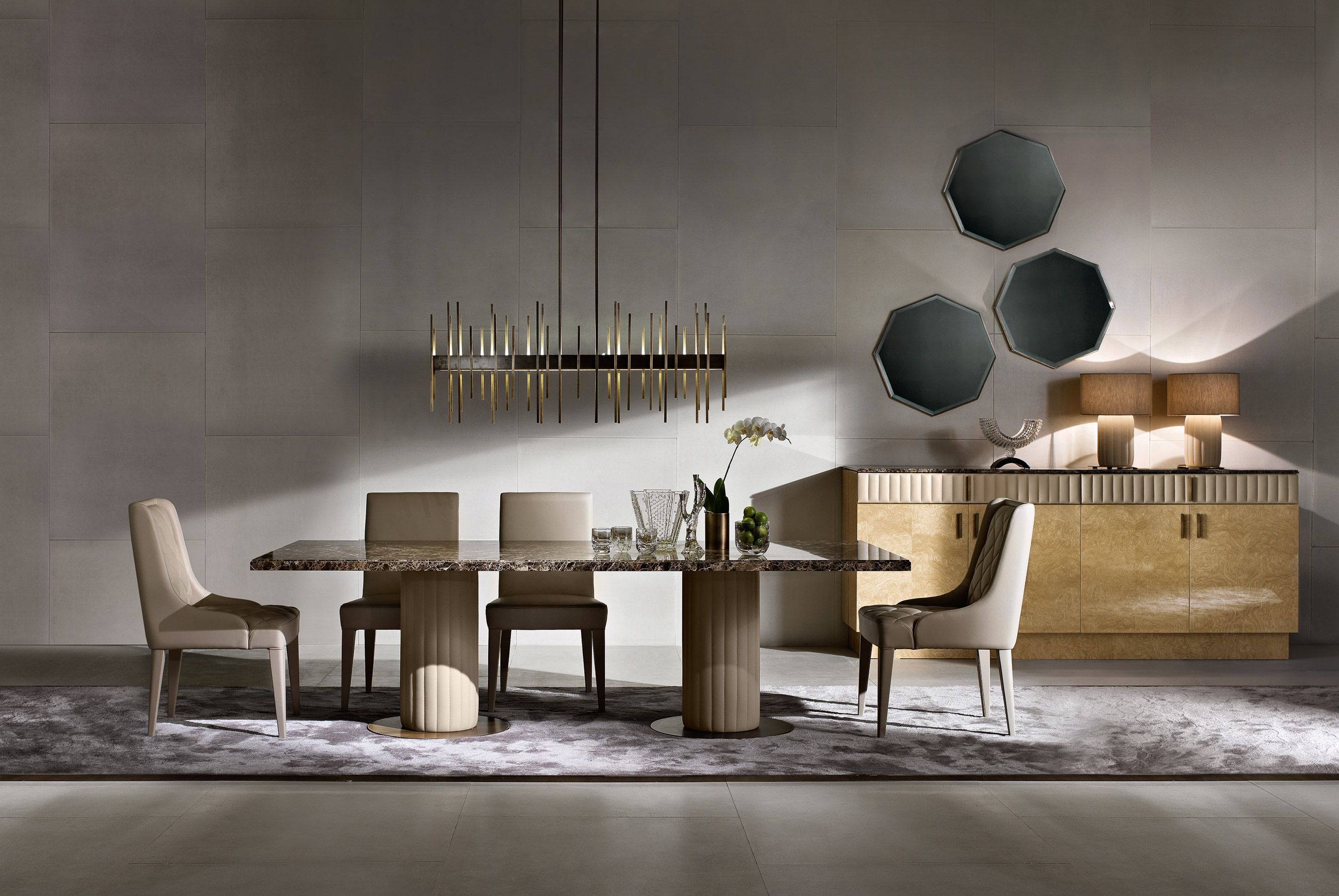 Dom Square Dining Tables Inside Trendy Passerini Luxury Furniture Online Store (View 27 of 30)