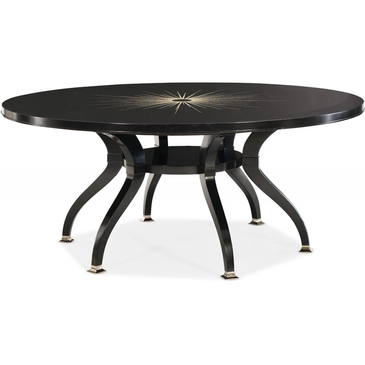 Eclipse Dining Tables In Most Recent Caracole Classic Total Eclipse 60" Round Dining Table (Photo 26 of 30)