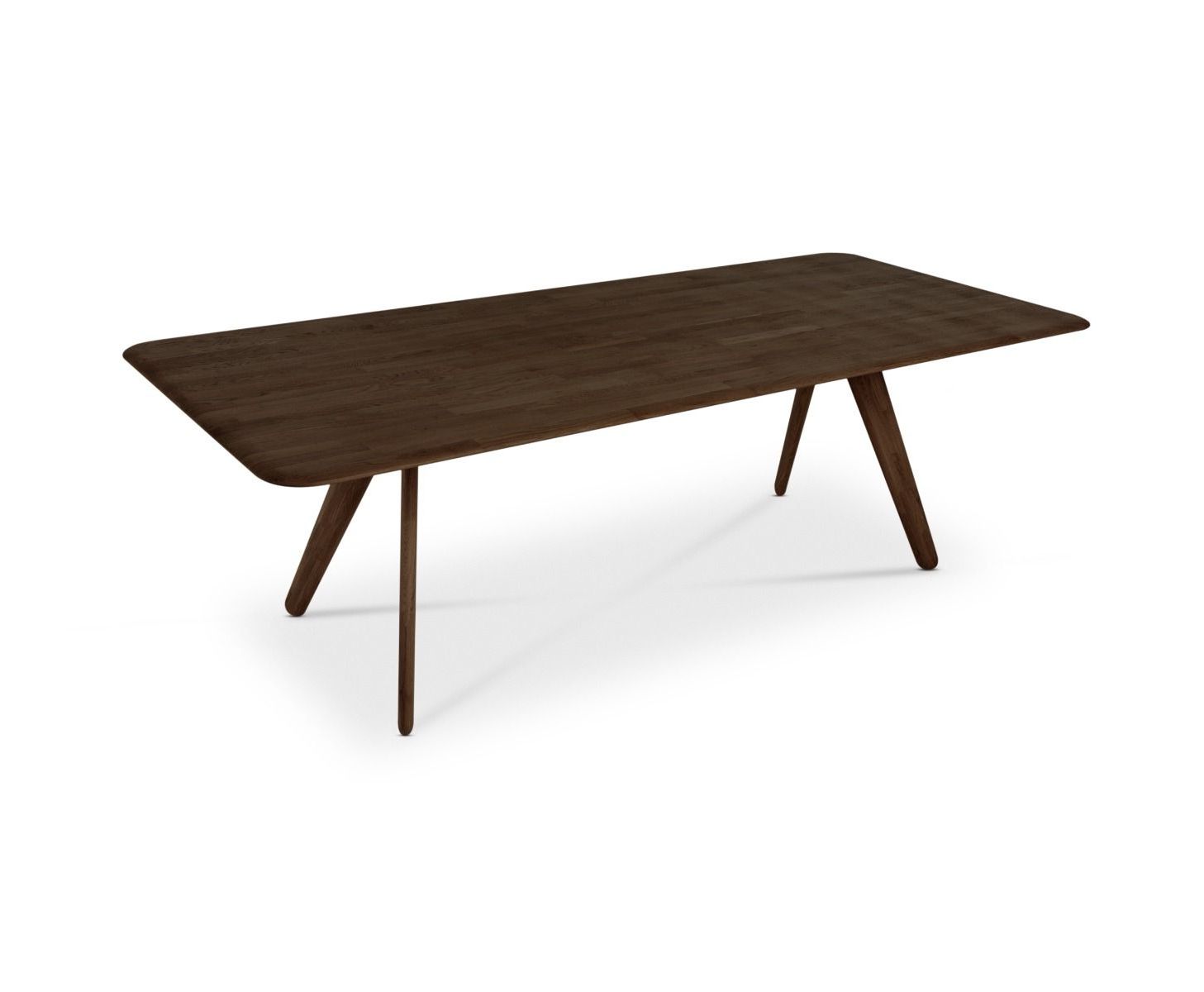 Fashionable Fumed Oak Dining Tables Pertaining To Slab Dining Table Fumed (View 3 of 30)