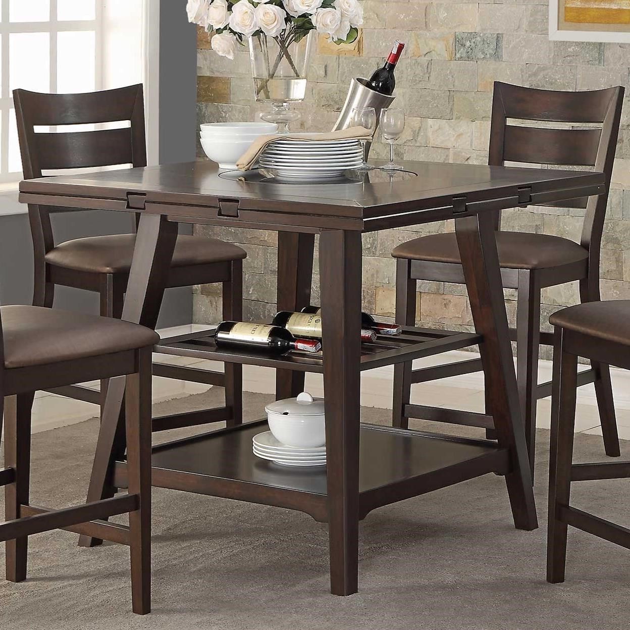 Fashionable Winners Only Parkside Drop Leaf Counter Height Table With Within Transitional 4 Seating Drop Leaf Casual Dining Tables (View 21 of 30)