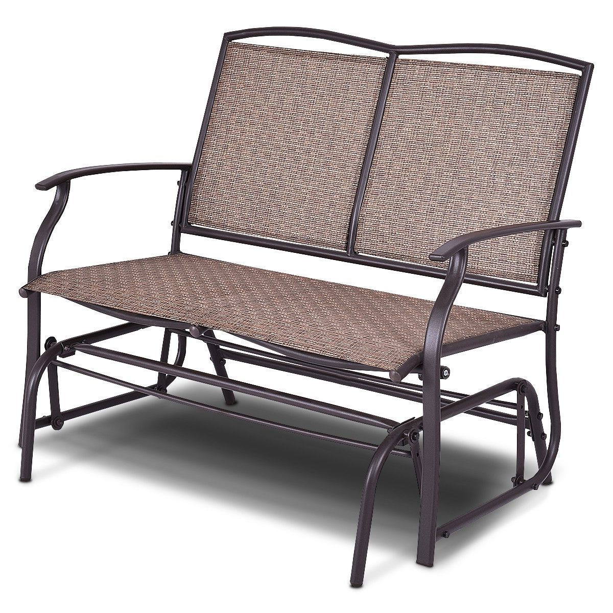 Favorite Patio Glider Rocking 2 Person Outdoor Bench In 2019 With Outdoor Patio Swing Glider Bench Chair S (View 2 of 30)
