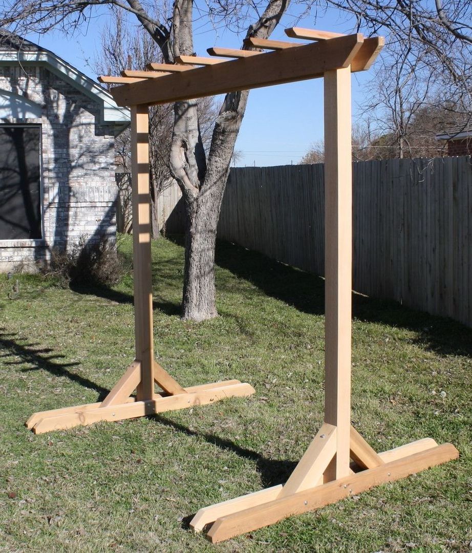 Freestanding 4x4 Swing Stand (View 24 of 30)