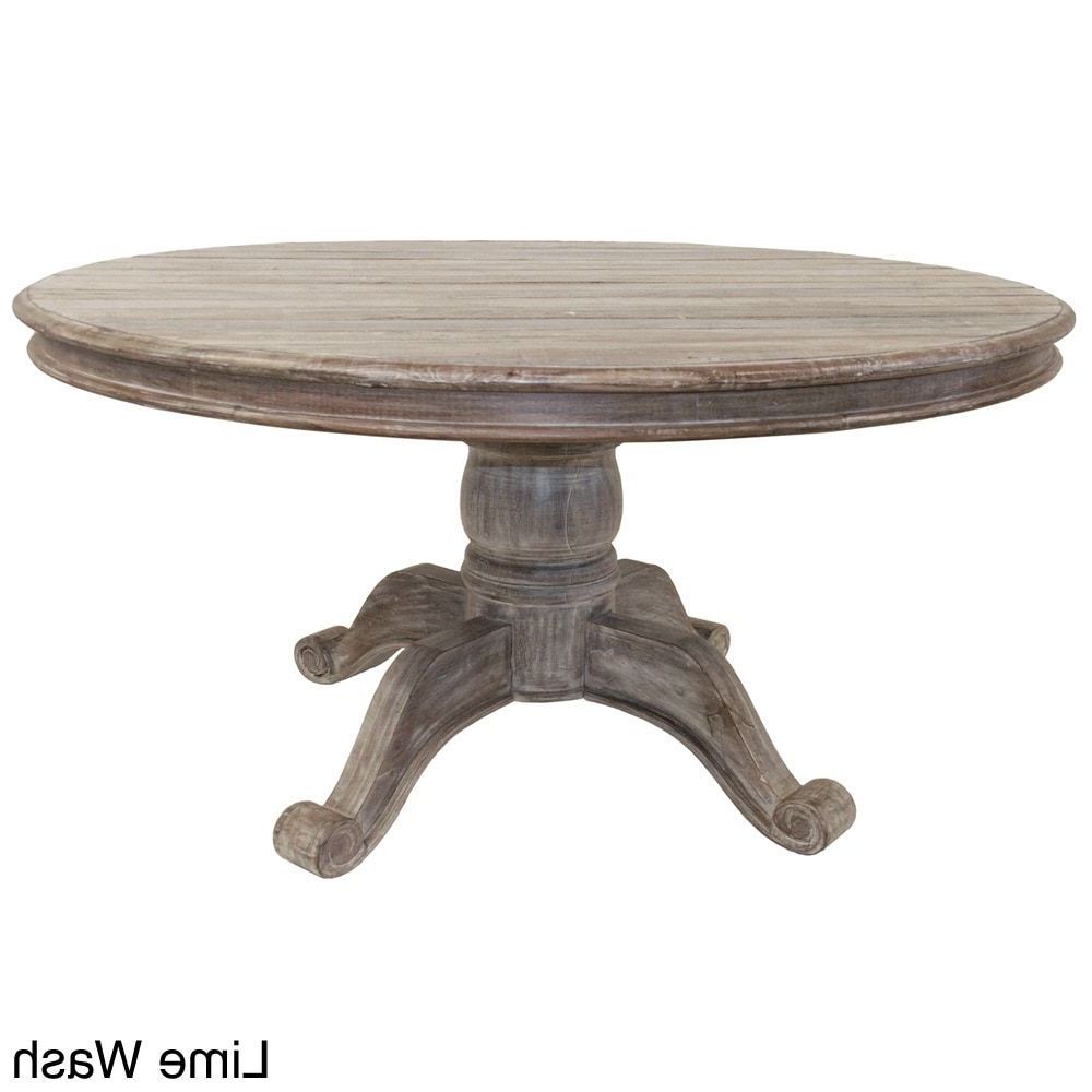 Hamshire Reclaimed Wood 60 Inch Round Dining Tablekosas Regarding 2017 Small Round Dining Tables With Reclaimed Wood (View 2 of 30)