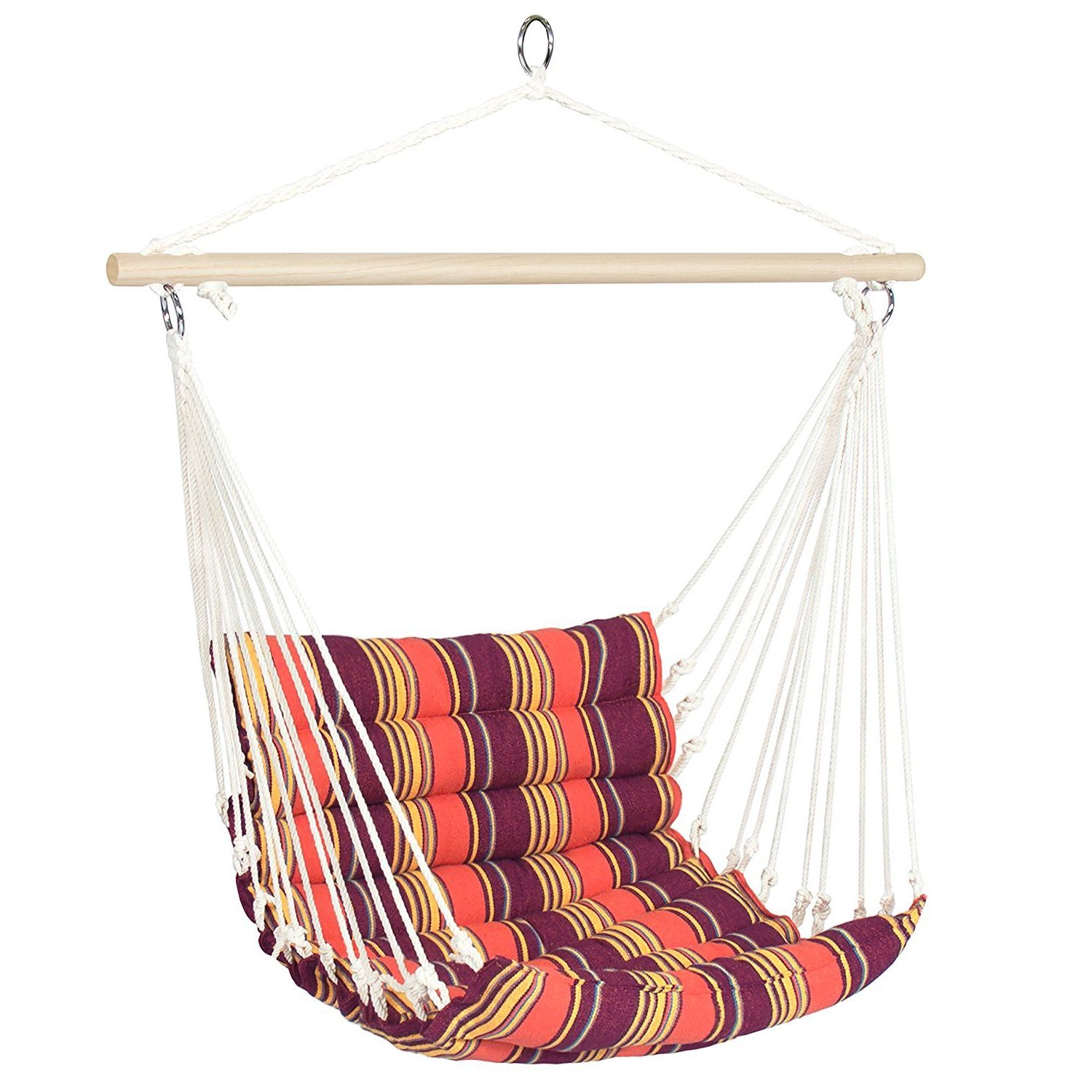 Latest Cotton Porch Swings Intended For Amazon : Bcp Porch Swing Hammock Patio Swings Outdoor (View 2 of 30)