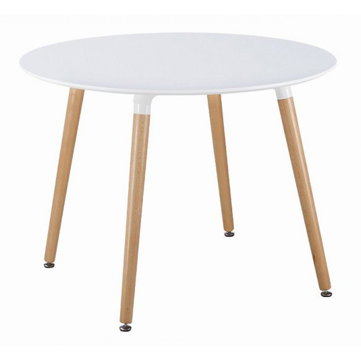 Most Recently Released Incredible Eame Style Dining Table D W White Round Chair And In Eames Style Dining Tables With Wooden Legs (View 7 of 30)