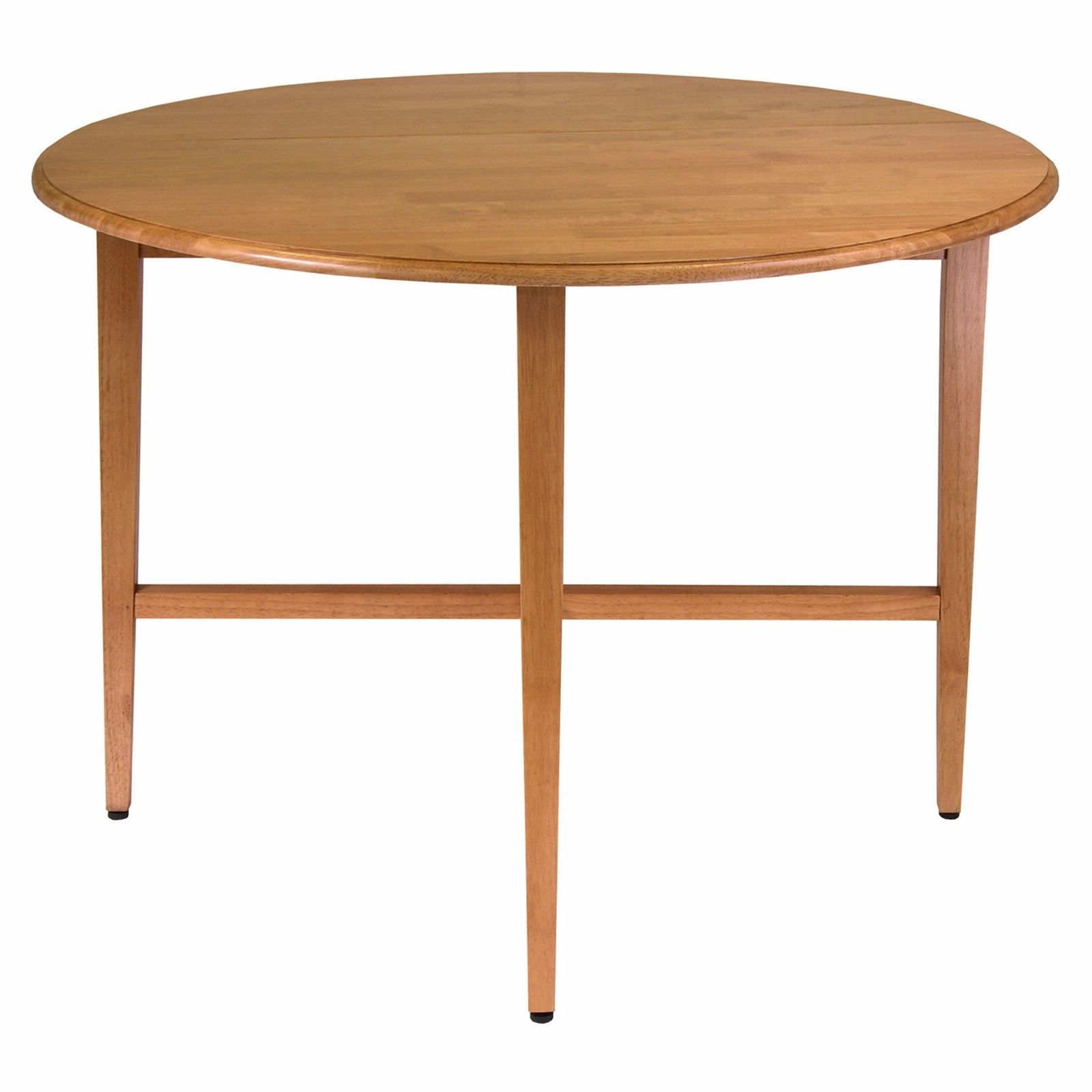 Most Recently Released Unfinished Drop Leaf Casual Dining Tables In Round Drop Leaf Table Furniture 42 Inch Space Save Dining Kitchen Folding  Accent (View 27 of 30)
