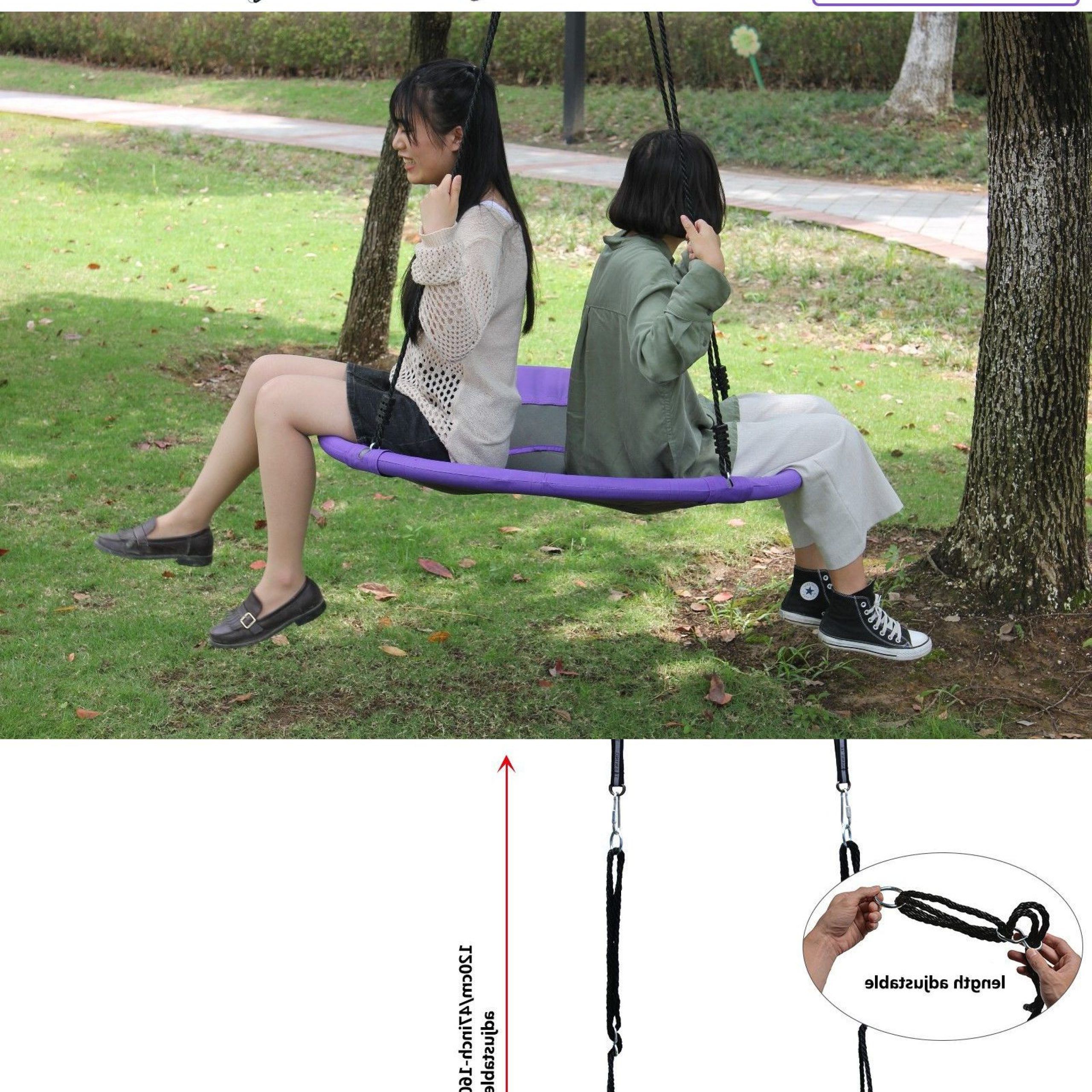 Nest Swings With Adjustable Ropes Intended For Well Known Patio & Garden Furniture Patio Chairs, Swings & Benches  (View 30 of 30)
