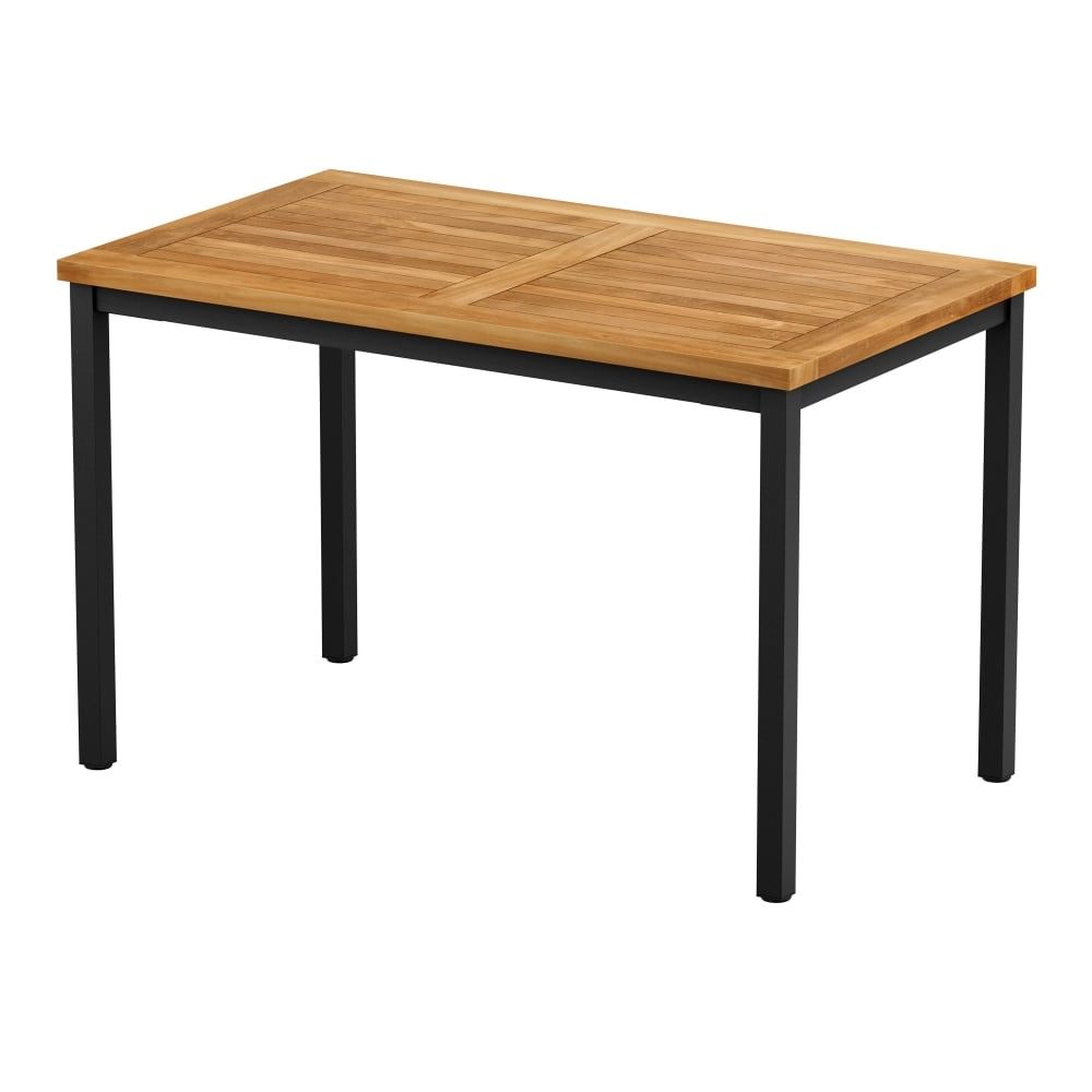 Newest Teak Teak Rectangular Dining Table With Regard To Eclipse Dining Tables (Photo 8 of 30)