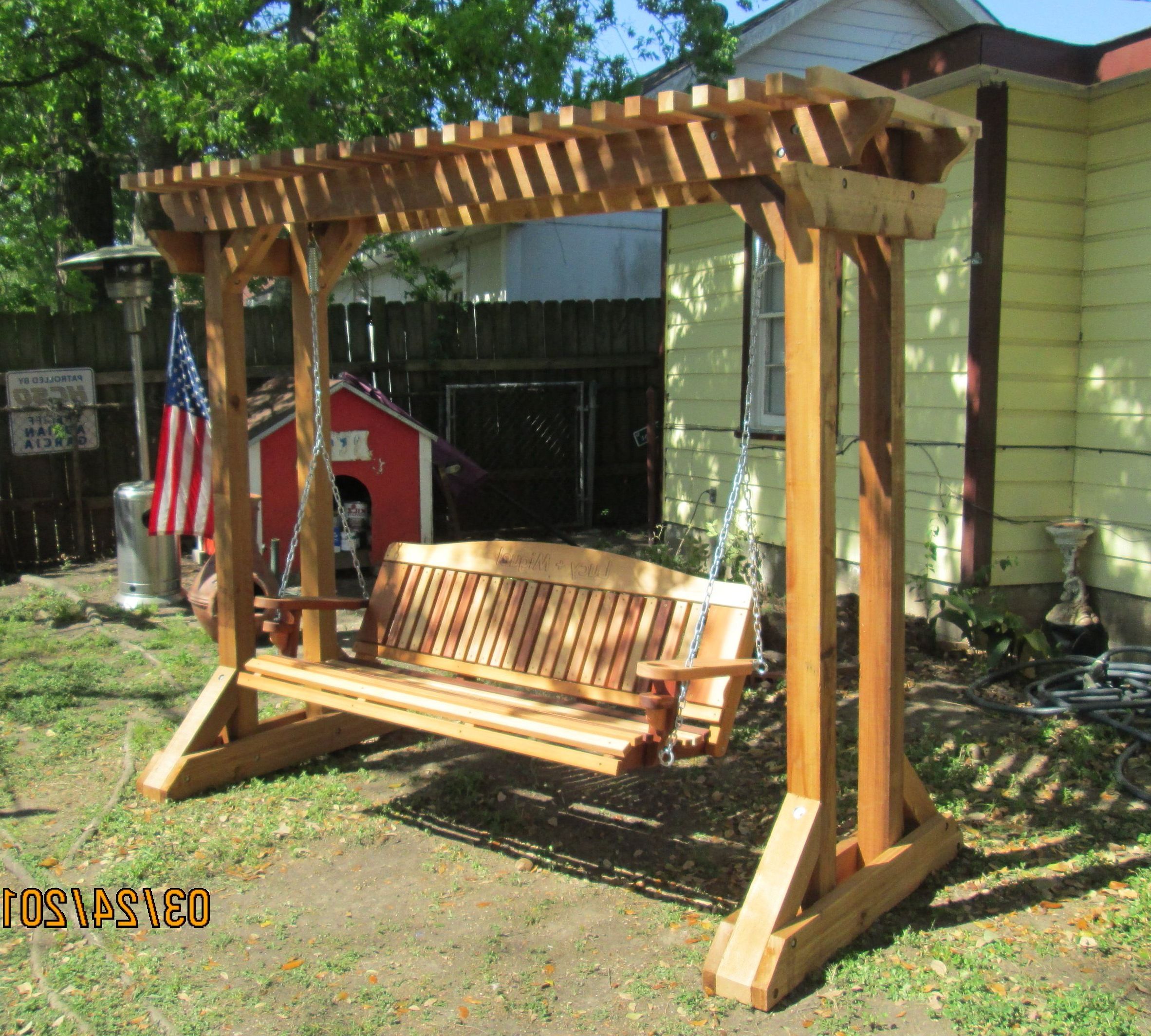 Outdoor Swing Frames (View 6 of 30)