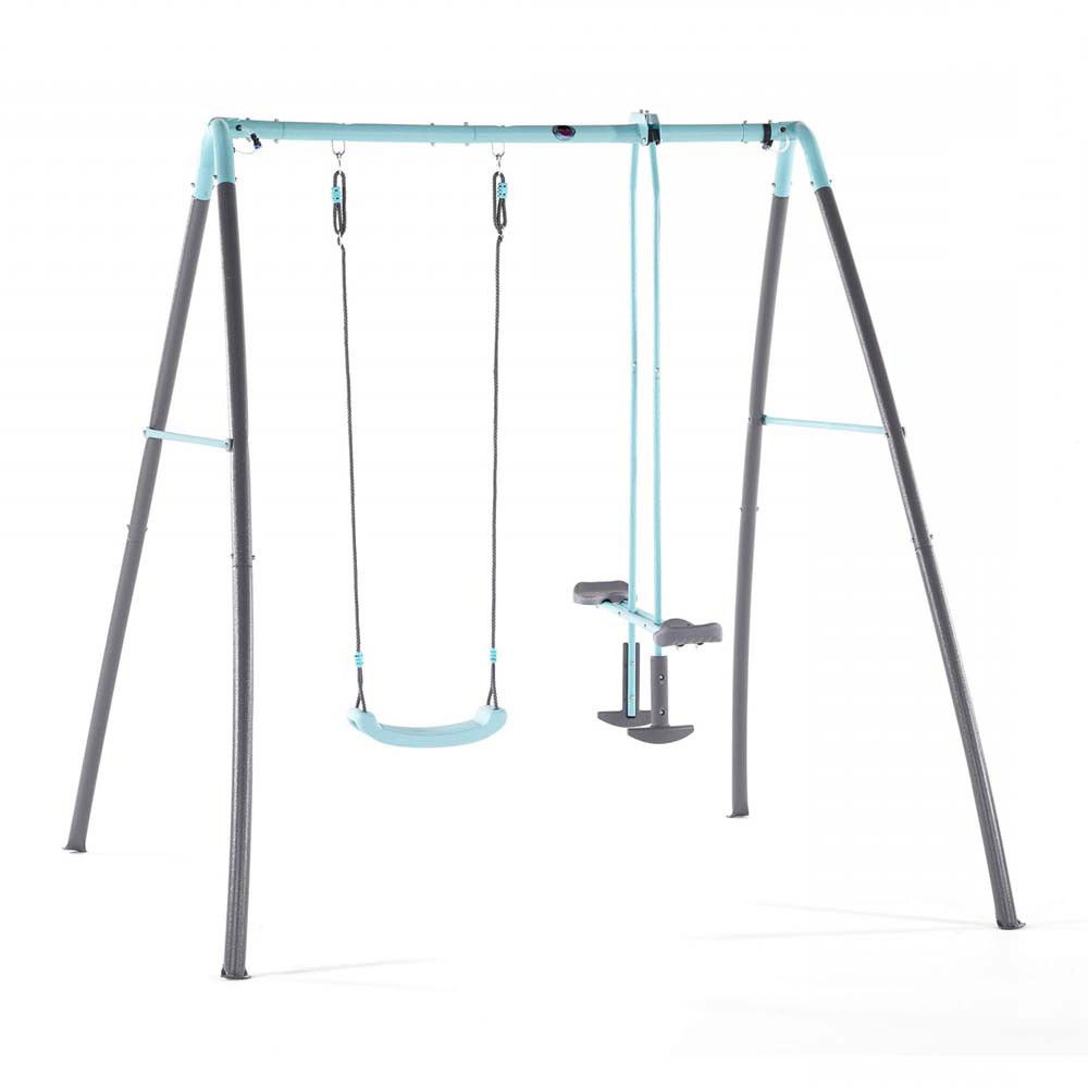 Plum – Metal Single Swing & Glider W/ Mist Feature Intended For Favorite Dual Rider Glider Swings With Soft Touch Rope (View 9 of 30)