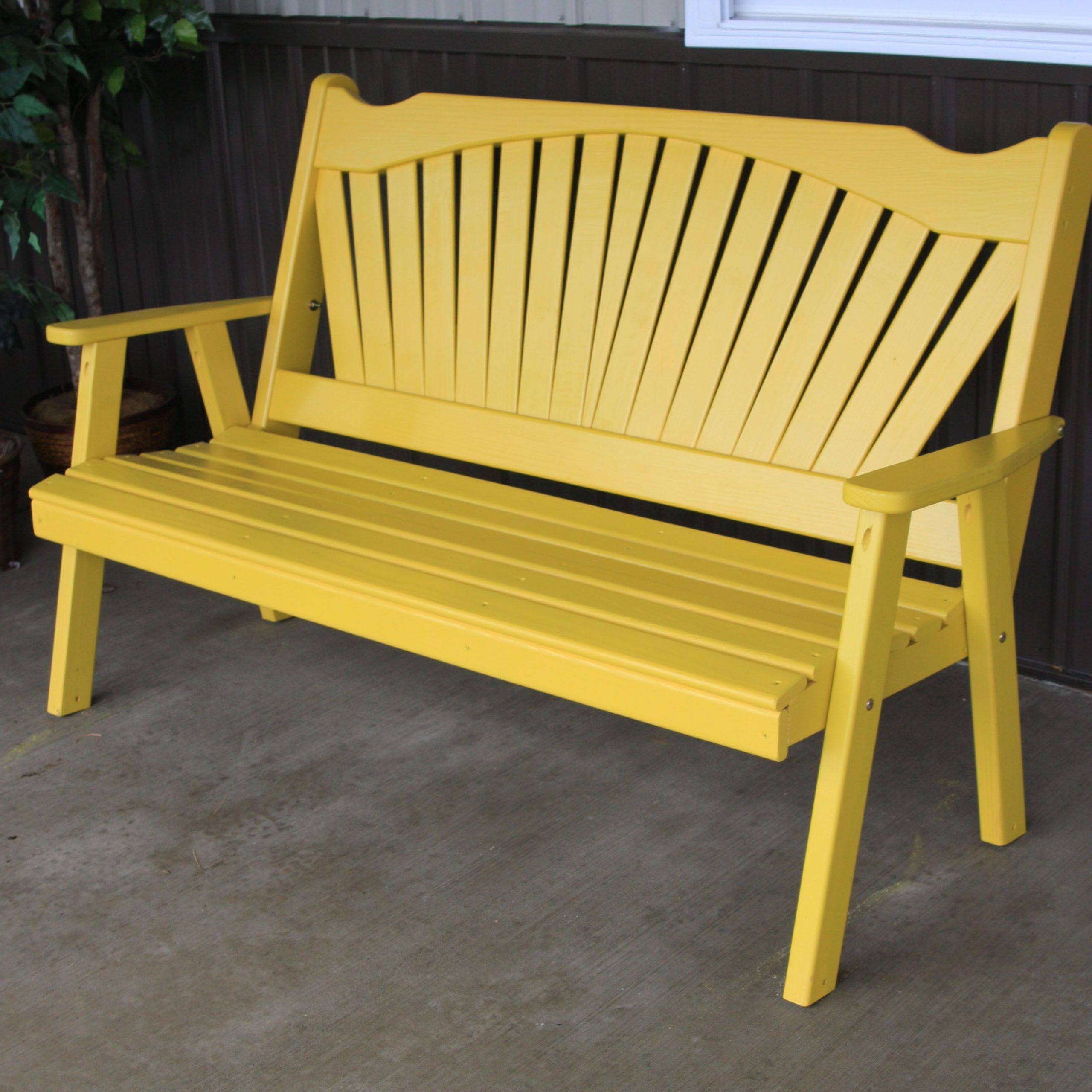 Porch Glider, Porch Intended For Fanback Glider Benches (Photo 3 of 30)