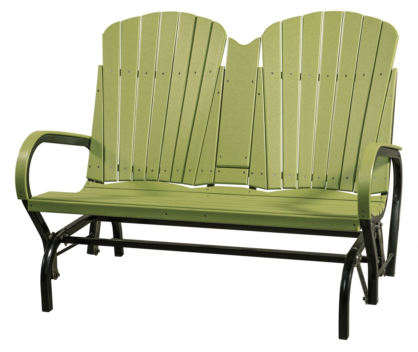 Recent Fanback Glider Benches Throughout Double Seat Fan Back Glider — Everything Amish (Photo 19 of 30)