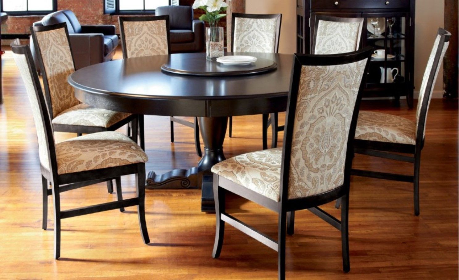 Round Dining Table Set With Leaf (View 23 of 30)