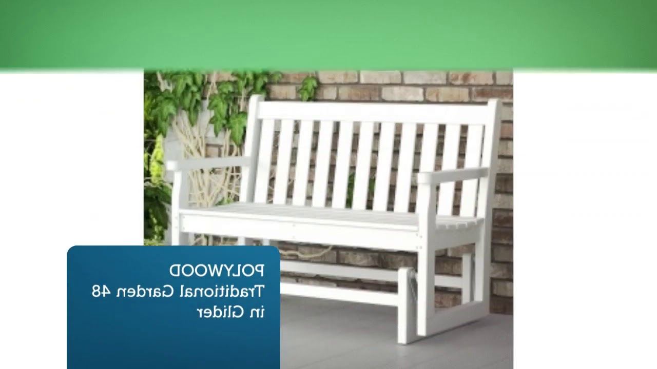 Shop Online Benches & Gliderspolywood Furniture Regarding Fashionable Traditional Glider Benches (View 11 of 30)