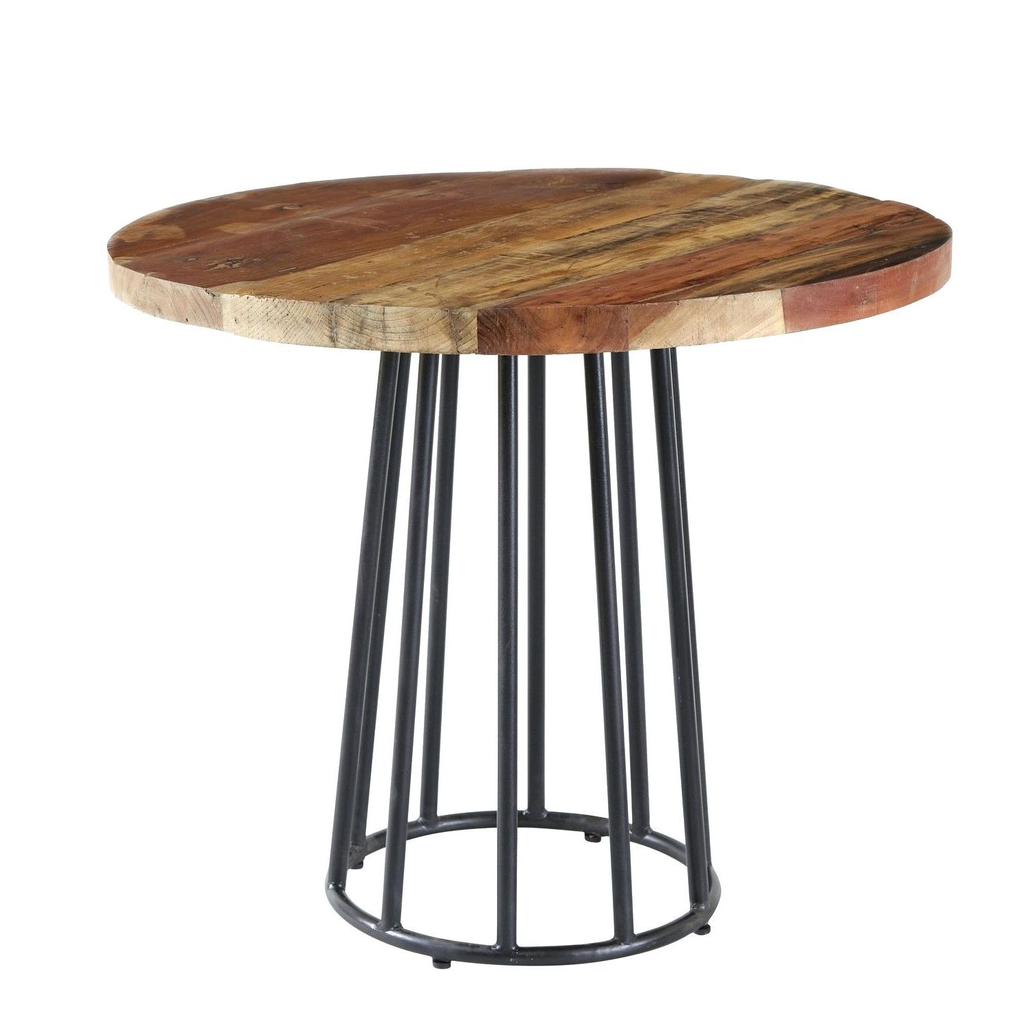 Small Round Dining Tables With Reclaimed Wood In 2017 Salespots – Dining Table (View 15 of 30)