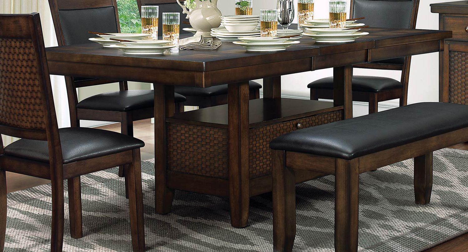 The In Transitional Antique Walnut Drop Leaf Casual Dining Tables (View 27 of 30)