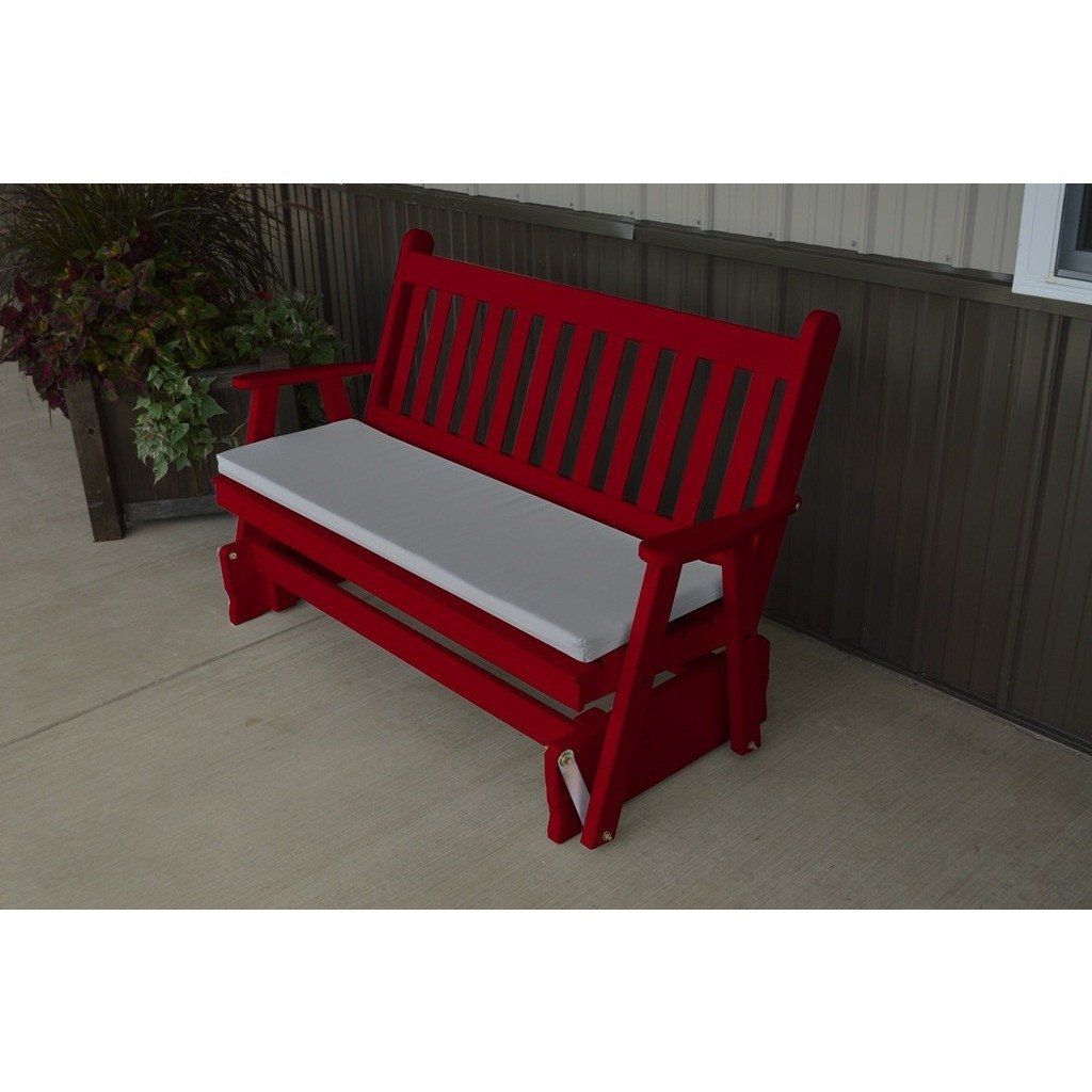 Traditional English Glider Benches With 2019 A & L Furniture Co (View 5 of 34)