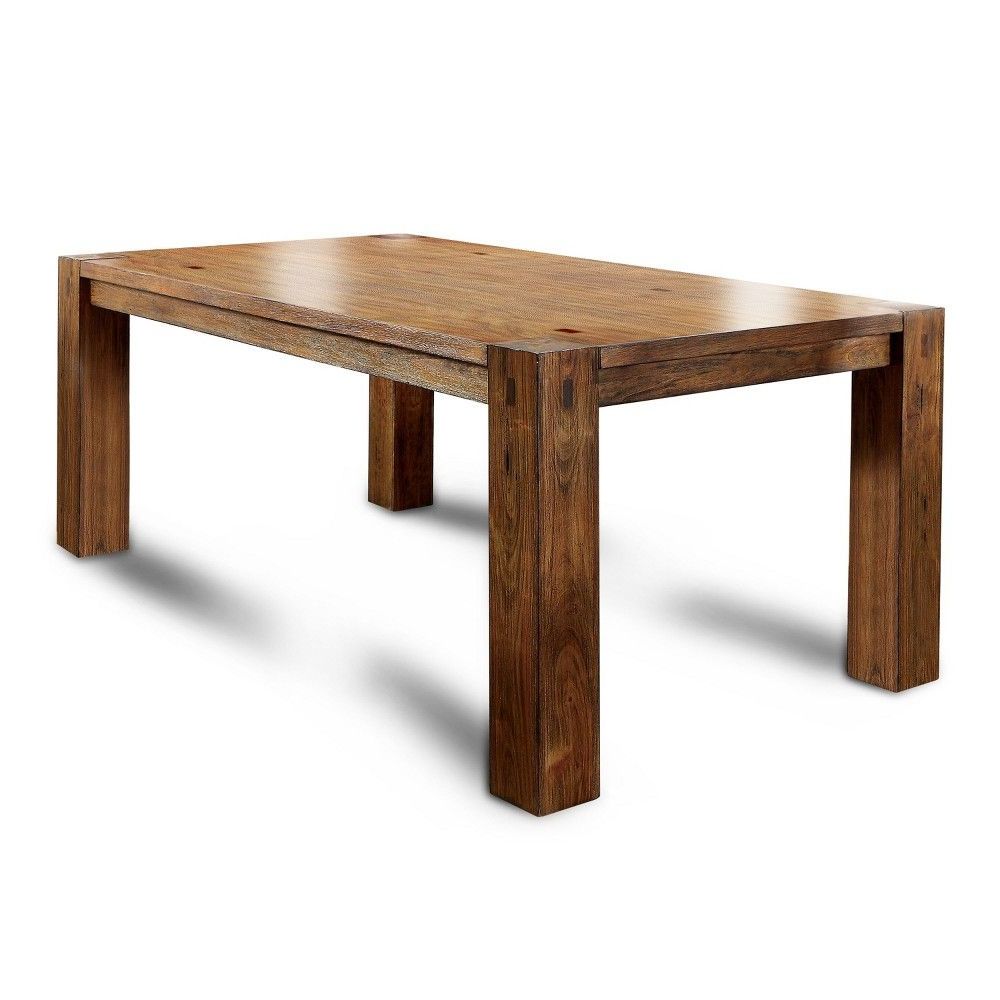 Transitional 8 Seating Rectangular Helsinki Dining Tables Within Most Popular Sun & Pine Arsenio Sturdy Wooden Dining Bench Dark Oak – Sun (View 2 of 30)