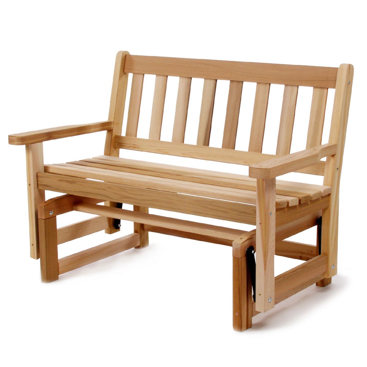 Trendy All Things Cedar Canada Patio Furniture Adirondack Chairs Within Teak Glider Benches (Photo 18 of 30)