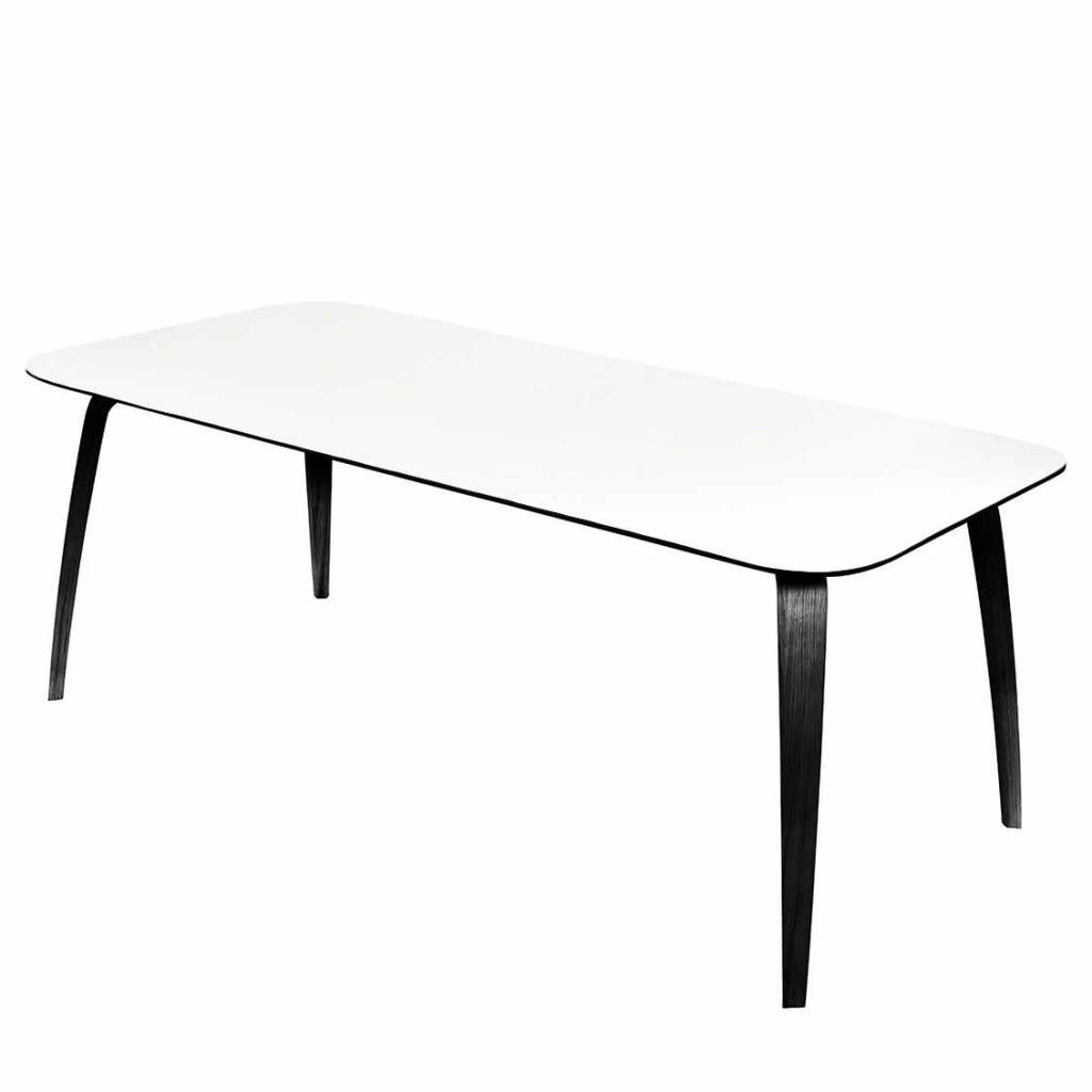 Trendy Rectangular Dining Tables Inside Gubi Dining Table (View 15 of 30)