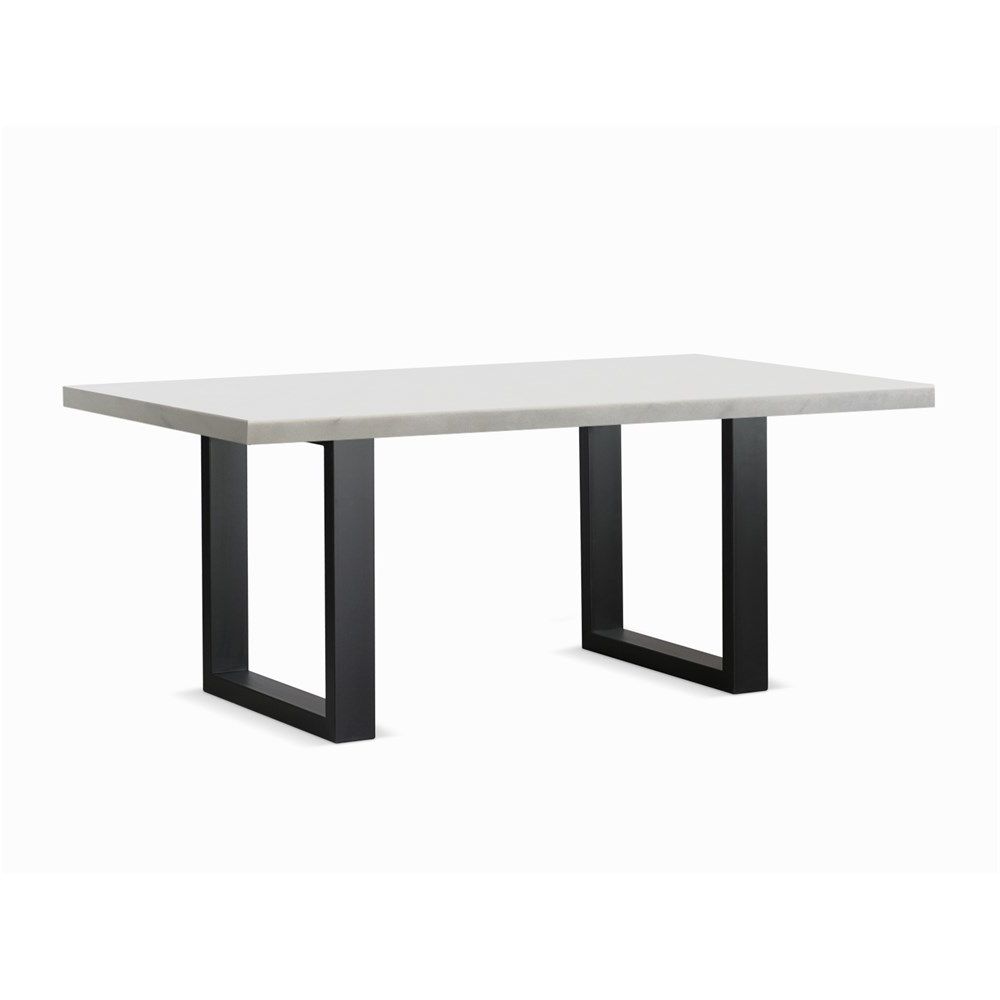 Widely Used Apollo Black 2100 White Marble Dining Table In Dining Tables With White Marble Top (View 28 of 30)
