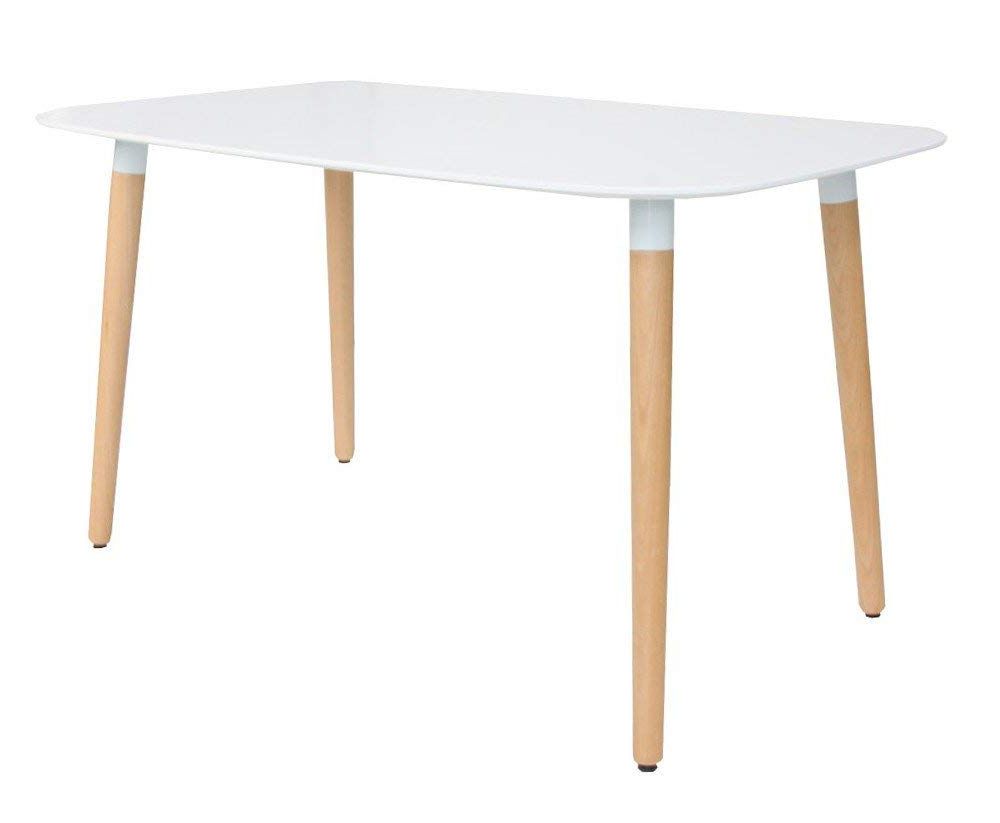 Widely Used Eames Style Dining Tables With Wooden Legs Pertaining To Amazon – Nicer Furniture Eames Style Dining Table With (View 1 of 30)
