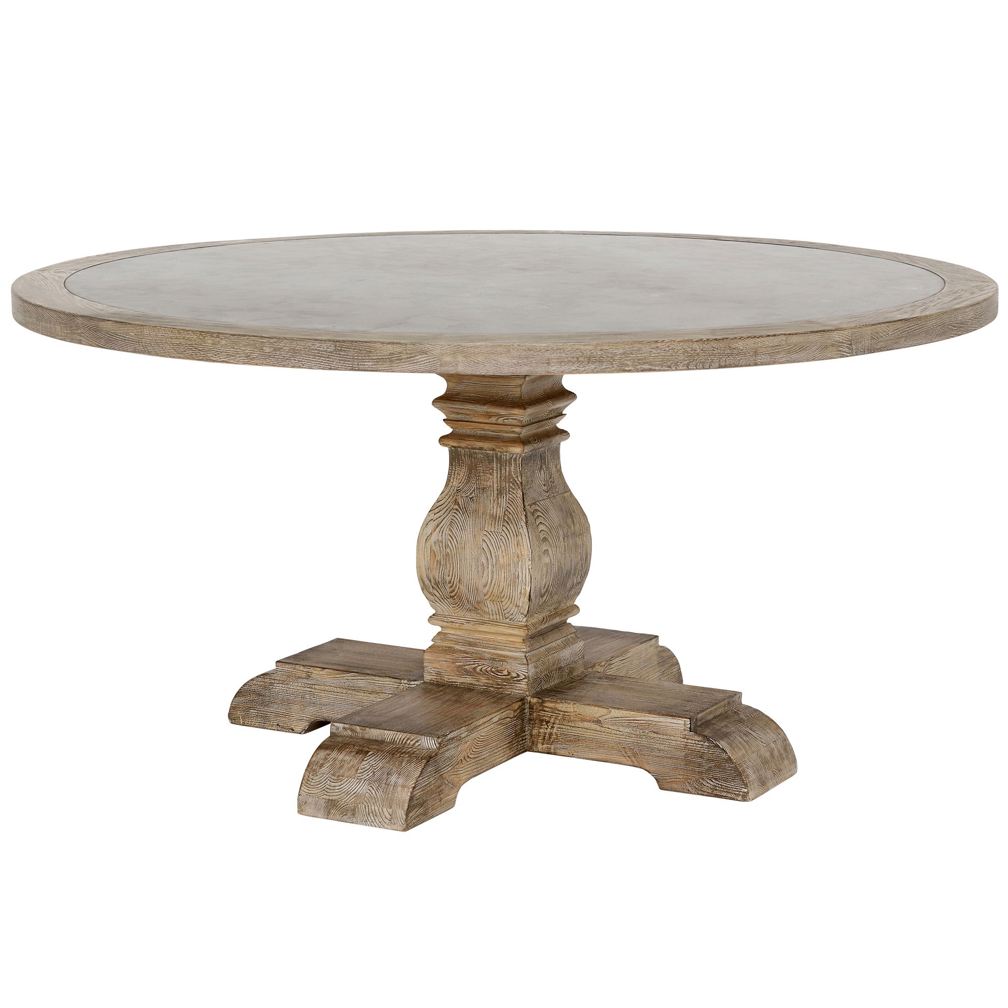 Woolton Round Dining Table, Wood & Stone – Barker & Stonehouse Inside Trendy Round Dining Tables (View 2 of 30)