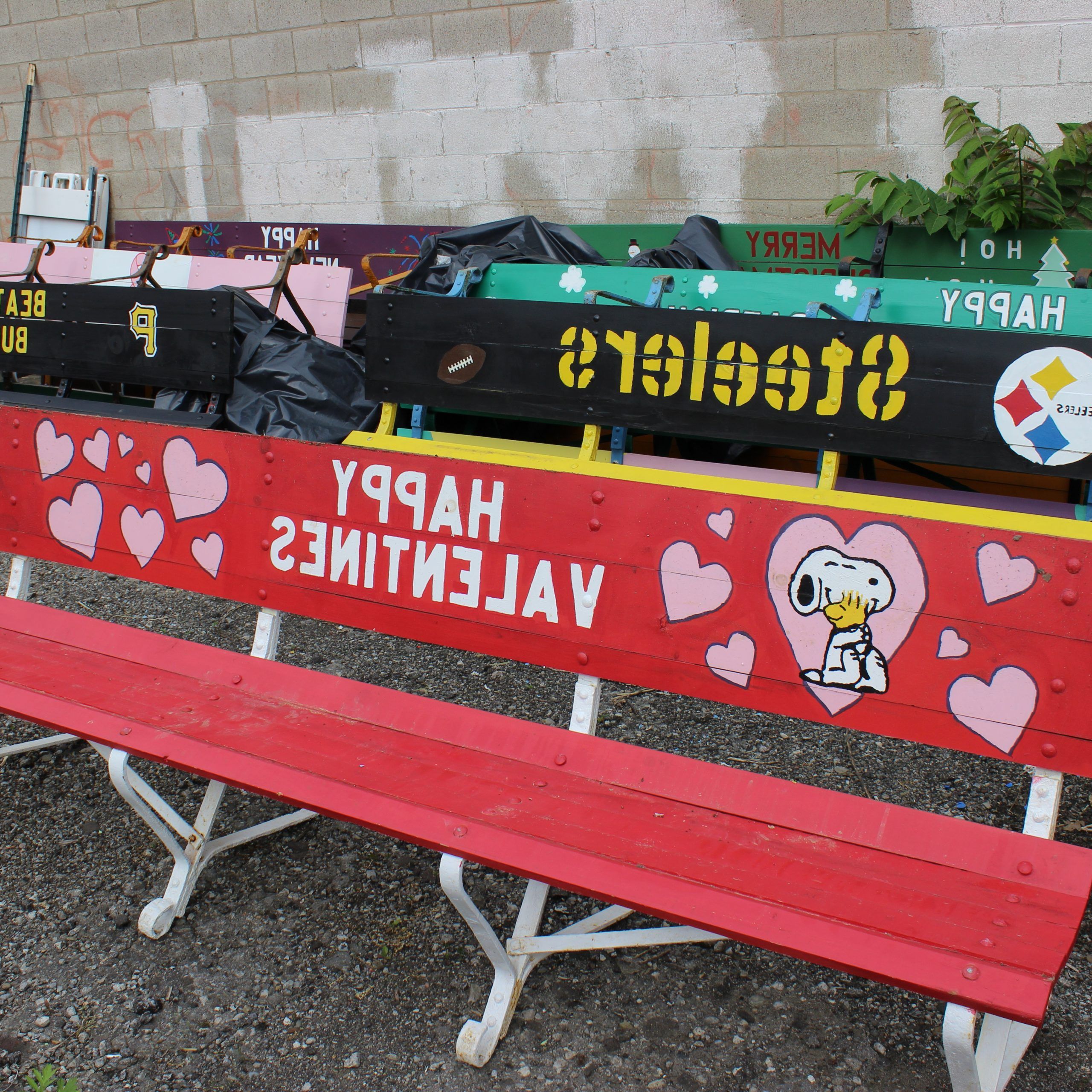 Best And Newest From Shamrocks To Stanley Cups: The Story Behind The Within Heslin Steel Park Benches (View 24 of 30)