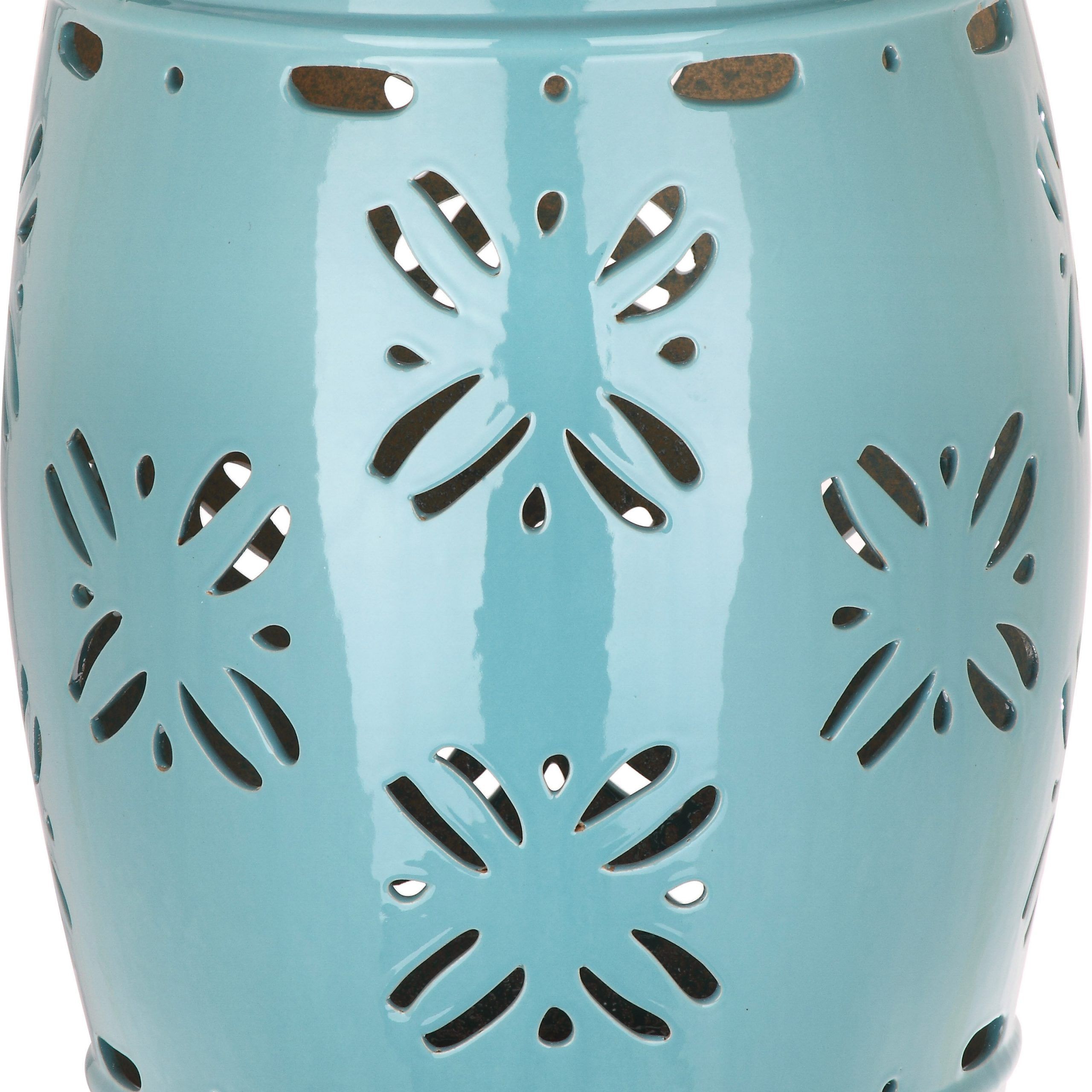 Brode Ceramic Garden Stools Within Favorite Blue & White Garden Stools You'll Love In  (View 8 of 31)