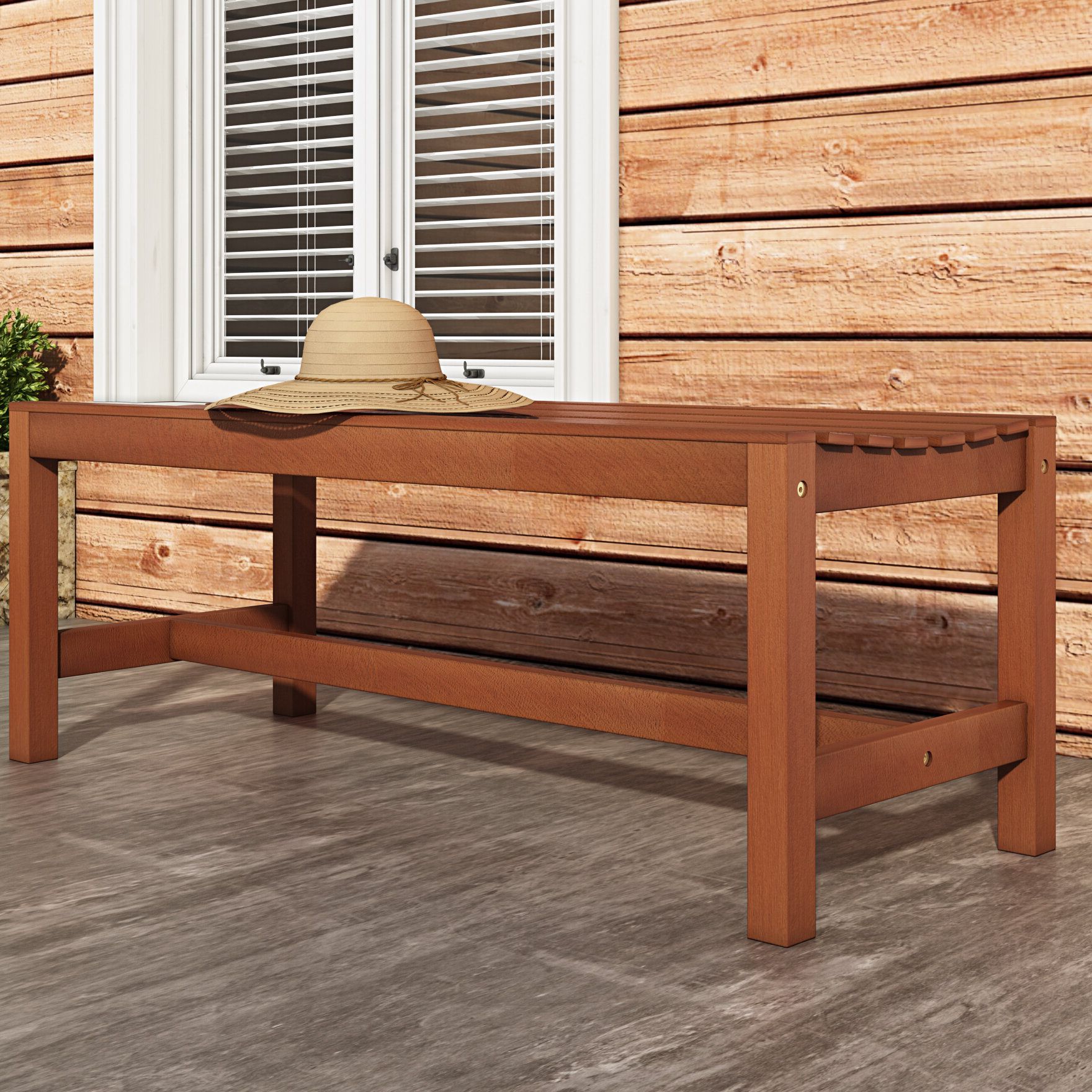 Latest Amabel Wooden Garden Benches With Regard To Amabel Wooden Outdoor Picnic Bench (View 9 of 30)