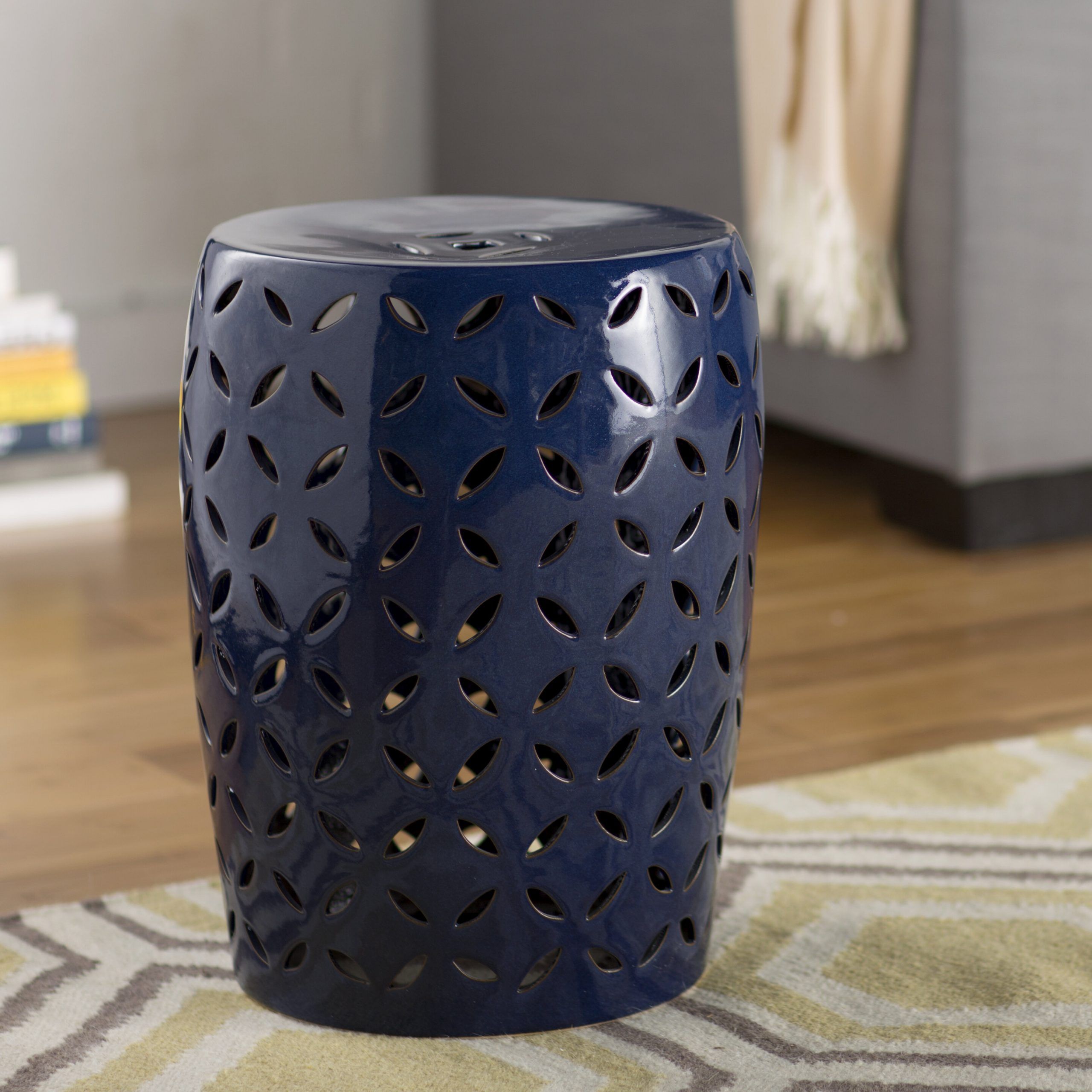 Newest Hermione Accent Stool Pertaining To Beckemeyer Ceramic Garden Stools (View 5 of 30)