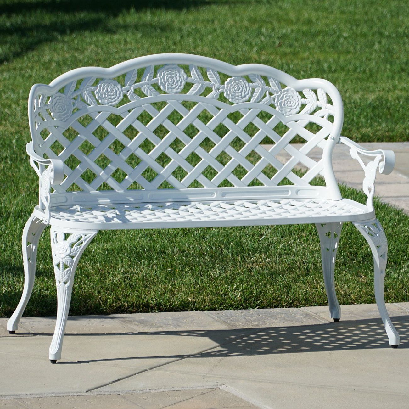 Pin On Seats And Benches With Favorite Montezuma Cast Aluminum Garden Benches (View 5 of 30)