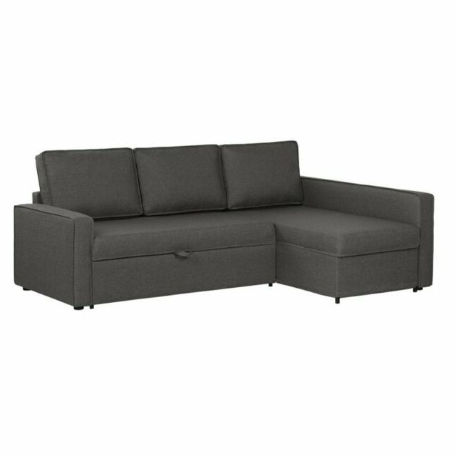 2020 Live It Cozy Armchairs With South Shore Liveit Cozy Storage Convertible Sectional In Charcoal Gray (View 9 of 30)