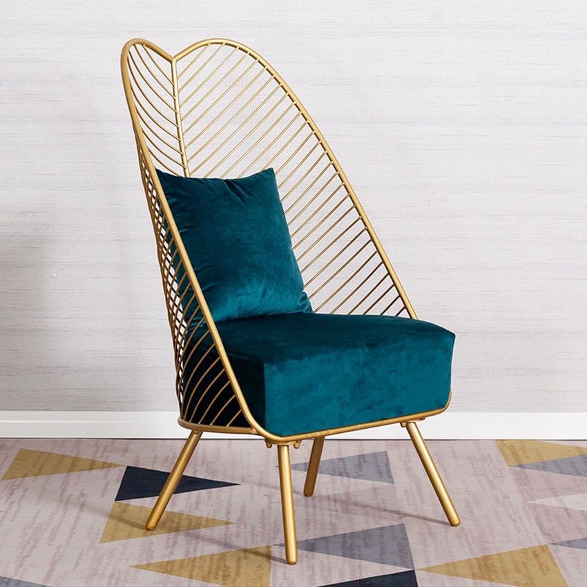 2020 Louis Fashion Living Room Chairs Single Sofa Nordic Creative Regarding Artressia Barrel Chairs (View 8 of 30)