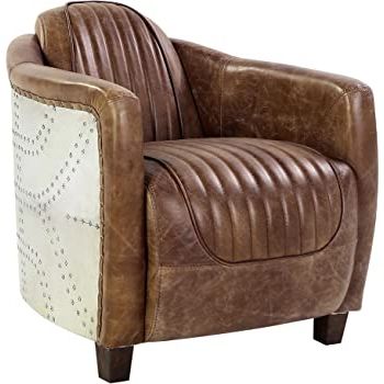 Amazon: Acme Winchester Chair – – Aluminum & Distress With Most Up To Date Sheldon Tufted Top Grain Leather Club Chairs (View 22 of 30)
