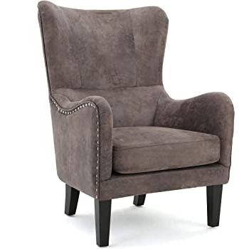 Amazon: Homelegance Avina Fabric Wingback Chair, Teal With Preferred Brookhhurst Avina Armchairs (View 17 of 30)