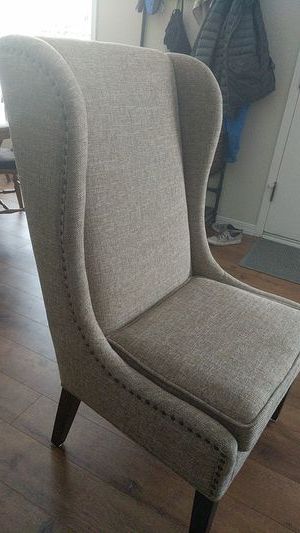 Andover Wingback Chairs Regarding Famous Andover Wingback Chair In Beige For Sale In Seattle, Wa (View 14 of 30)