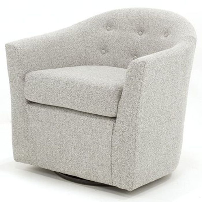 Aryion Swivel Barrel Chair – Wayfair Within Best And Newest Navin Barrel Chairs (View 10 of 30)