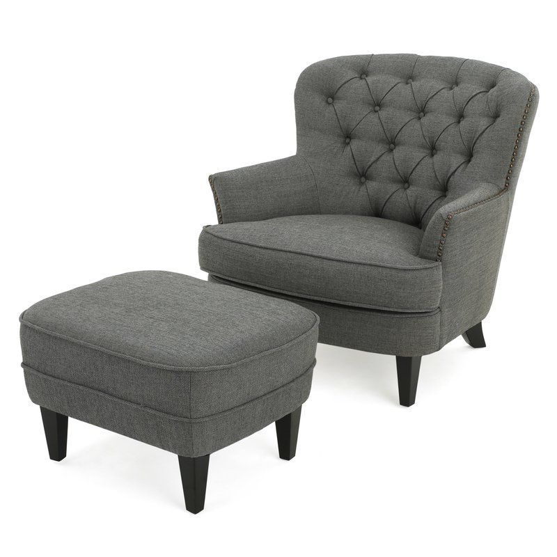 Best And Newest Michalak Cheswood Armchairs And Ottoman Within Armchair And Ottoman Set (View 10 of 30)