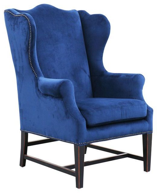 Blue Velvet Intended For Bronaugh Barrel Chairs (View 20 of 30)